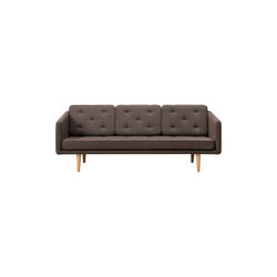 FF2003 No. 1 Sofa 3P 206 cm, mood 2102/oak oil, Fredericia Furniture