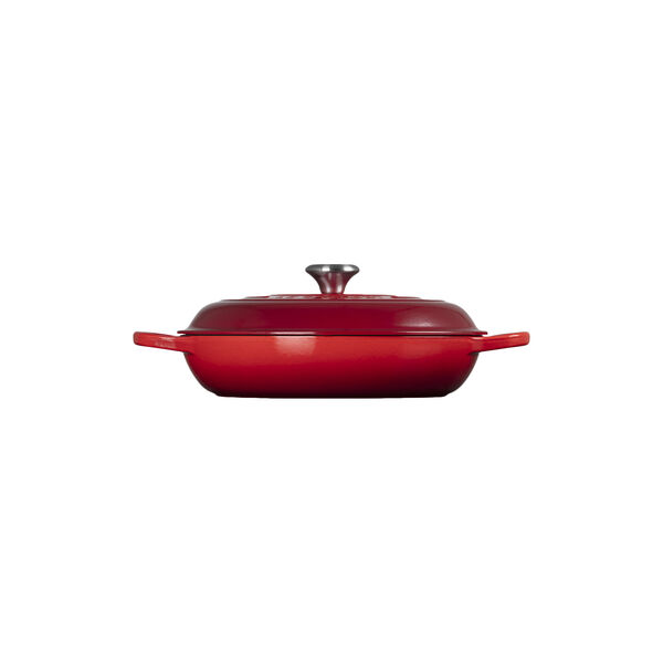 Signature gjutj&auml;rn buff&eacute;tgryta 30 cm, cerise, Le Creuset