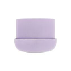 Nappula blomkruka med underfat liten, light purple, Iittala