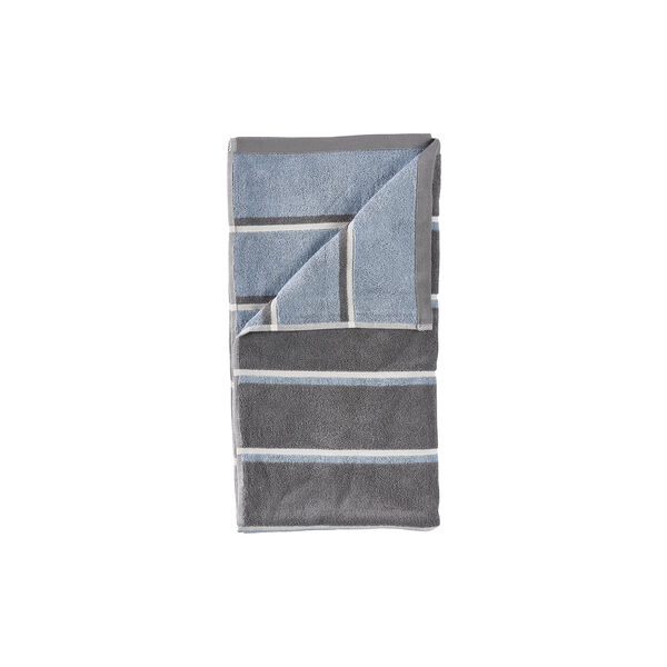 Sauna handduk, grey/blue fog/soft grey, Zone Denmark