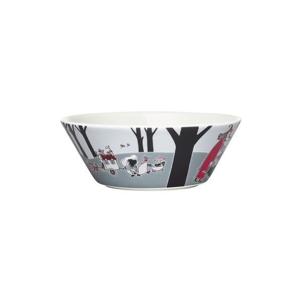 Mumin skål, Mumin flyttar, Moomin Arabia