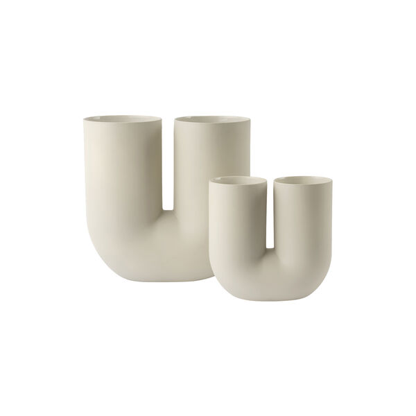 Kink Vase, sand, Muuto