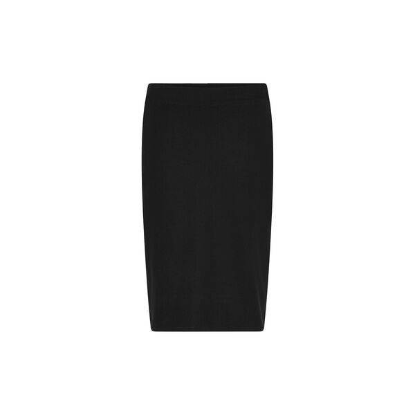 Skirt Milano Spring Knit | Black | Kjol, Micha