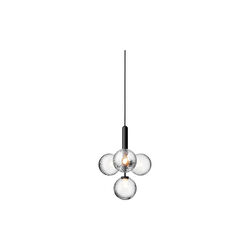 Miira 4 Pendant, rock grey/optic clear, Nuura
