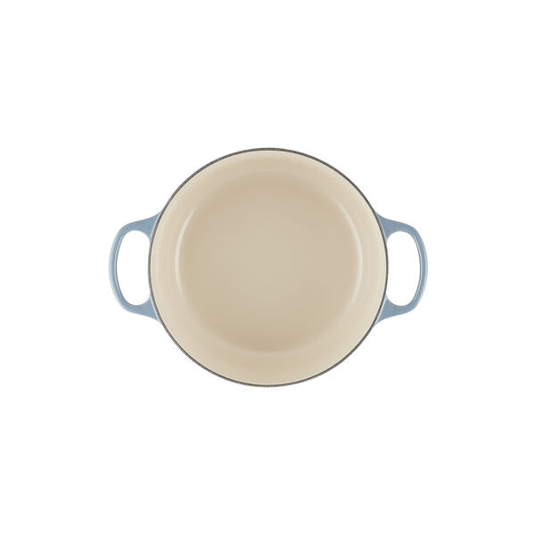 Signature gjutj&auml;rn rund gryta &Oslash; 26 cm, chambray, Le Creuset