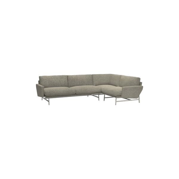 Lissoni&trade; PL114 Right Sofa, Moss 0015, Fritz Hansen
