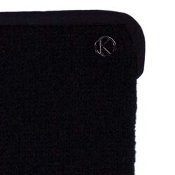 Sasha stickad handske, black, Kessler