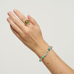 Esther ring, silverpl&auml;terad, Pure by Nat