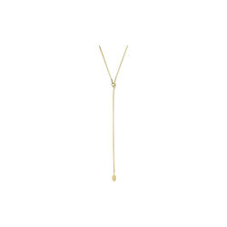 Leona Y-halsband guldpl&auml;terat, Pure by Nat