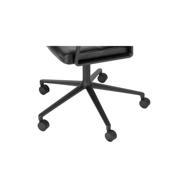 VIPP453 Swivel+ Chair with Castors, black/black, Vipp