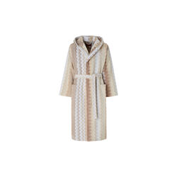 Giacomo Hooded Bathrobe, 21 natural, Missoni Home