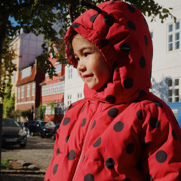 Nuka Ladybug Jacket, lady dot, Konges Sl&oslash;jd