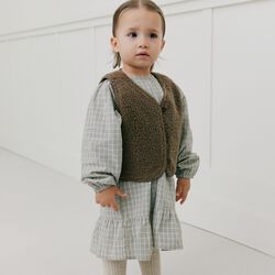 RebaKB Vest, light brown, Sofie Schnoor