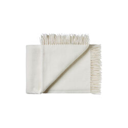 Samsø Throw, 00100 white, Silkeborg Uldspinderi