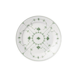 Green Fluted Plain Tallrik &Oslash; 25 cm, Royal Copenhagen