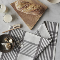 Kökshandduk, large checks, By Mogensen