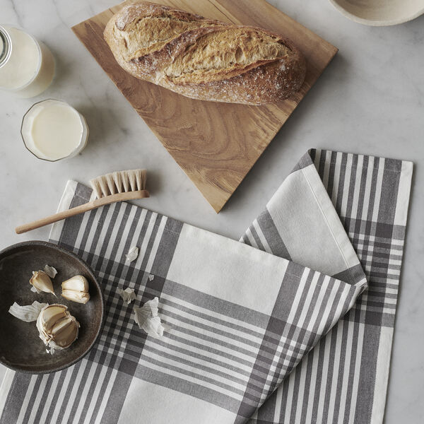 Kökshandduk, large checks, By Mogensen