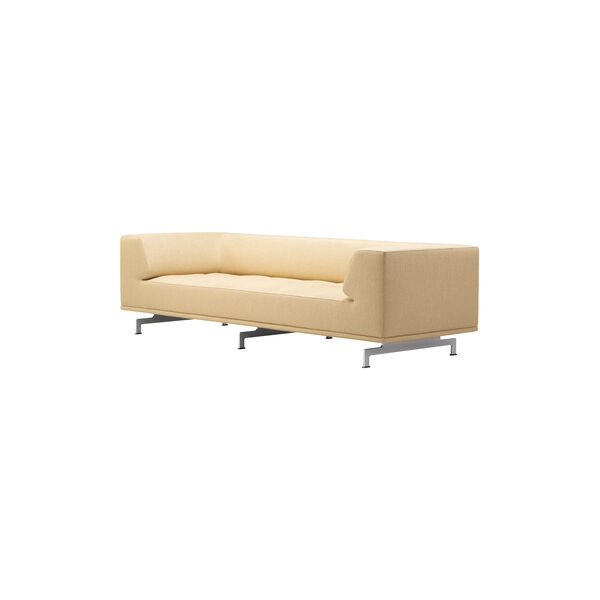 4511 Delphi 3P Sofa, keiga 422/aluminium, Fredericia Furniture