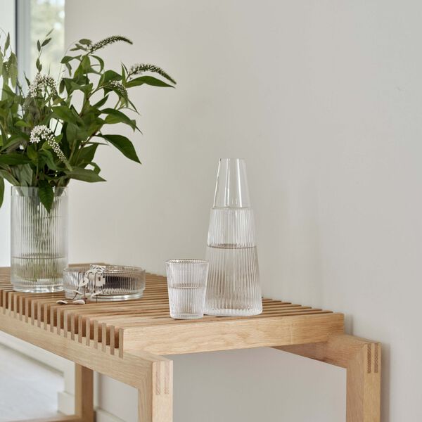 Pilastro karaff med glas, Stelton