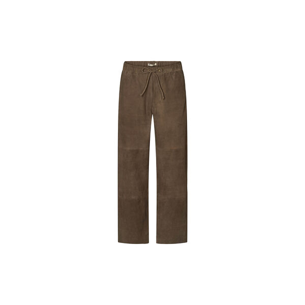 2847PBOEkola suede trousers, smoke, PBO