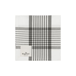 Tygservett, large checks, By Mogensen