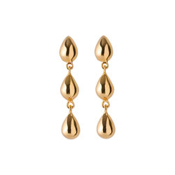 Rain Öronhängen, guldpläterat Rain Öronhängen, guldpläterat, Pernille Corydon Jewellery