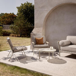 VIPP713 Open-Air Lounge Chair, light grey, Vipp