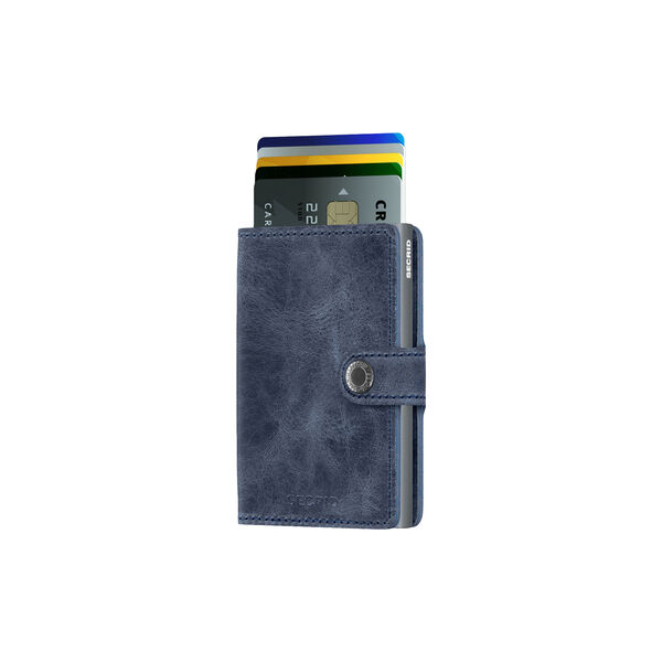 Miniwallet, vintage blue Miniwallet, vintage blue, Secrid