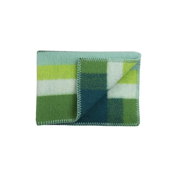 MIKKEL Baby Size Throw, green, Røros Tweed