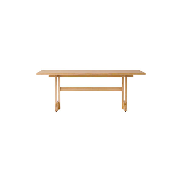 Puffin Dining Table | Rectangular | Oak Veneer, Audo Copenhagen