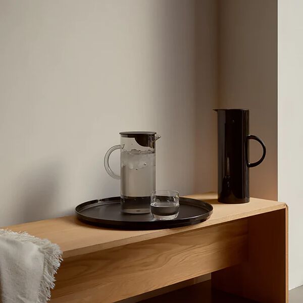 EM77 kanna med lock 1,5 L., smoke, Stelton