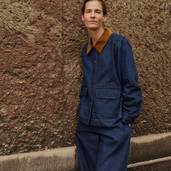 MaJulemi Jacket, dark denim, Masai