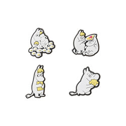 Mumin 3D charm set Sweethearts 4 st, Moomin Arabia
