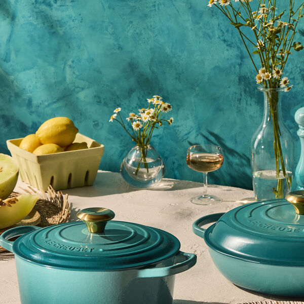 Minigryta, bleu riviera, Le Creuset