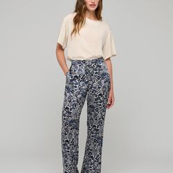 CocoDEA Trousers Straight Leg, dentelle midnight, Dea Kudibal