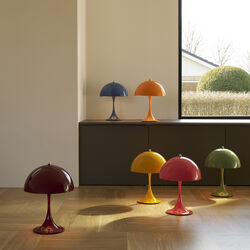 Panthella 250 Portable Table Lamp, opaque burgundy Panthella 250 Portable Table Lamp, opaque burgundy, Louis Poulsen