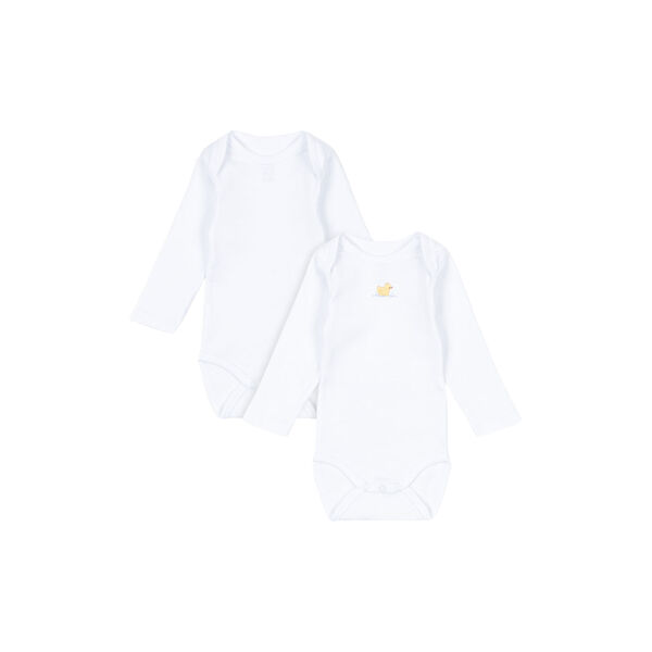 Piscina 2-pack LS Body, optic white Piscina 2-pack LS Body, optic white, Konges Sløjd