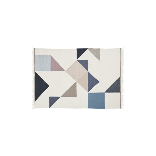 Memo golvmatta, blue, Linie Design