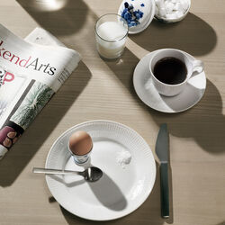 White Fluted h&ouml;gt handtag och fat 24 cl, Royal Copenhagen