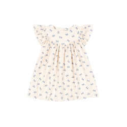 Coco Dress, bow bleu Coco Dress, bow bleu, Konges Sløjd