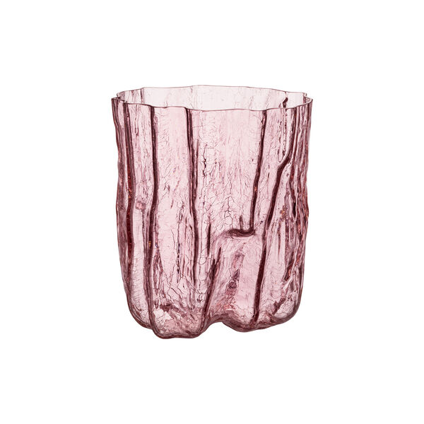 Crackle vas, rosa Crackle vas, rosa, Kosta Boda