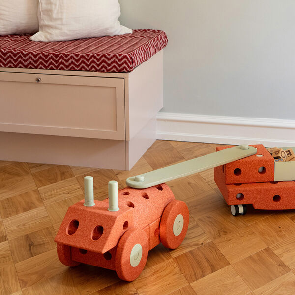 2 x Balansbommar, dusty green, MODU