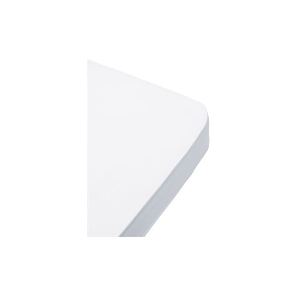 Fern Fitted Sheet, simply white, Dear April