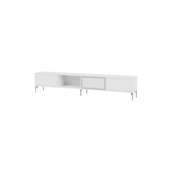 OCTAVE VII TV-b&auml;nk, 101 new white, Montana Furniture