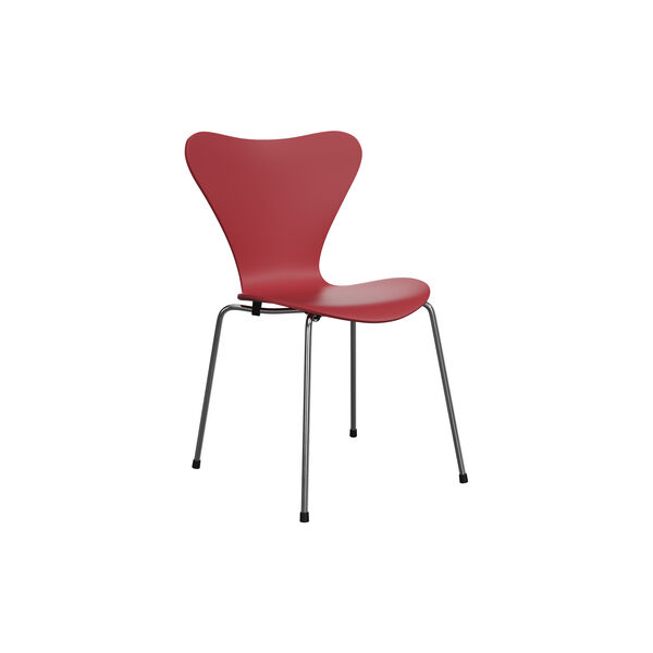 Series 7&trade; 3107 Verner Panton 100 Stol, red, Fritz Hansen