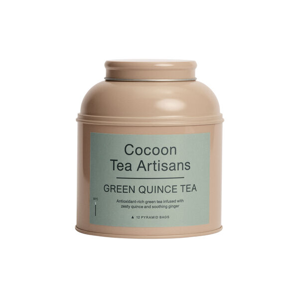 Tea Caddy, green tea quince, Cocoon Tea Artisans