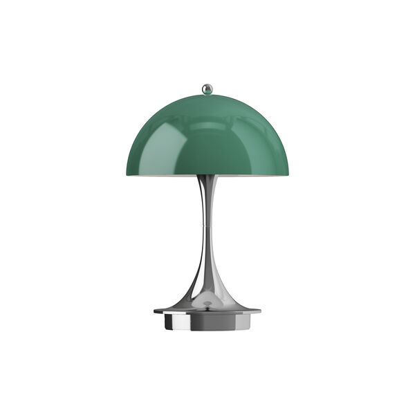 Panthella 160 Original Portable Table Lamp, opal green, Louis Poulsen