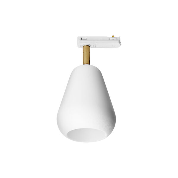 Anoli Spot Track Ceiling Lamp, nordic gold/white, Nuura