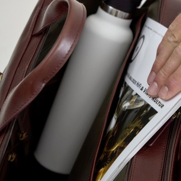 SKAGEN Portfölj, brown, JOST