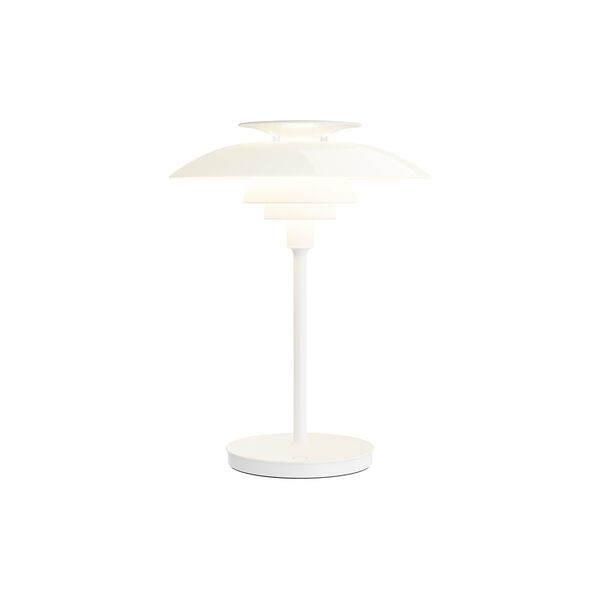 PH 80 Portabel lampa, opal white/white, Louis Poulsen